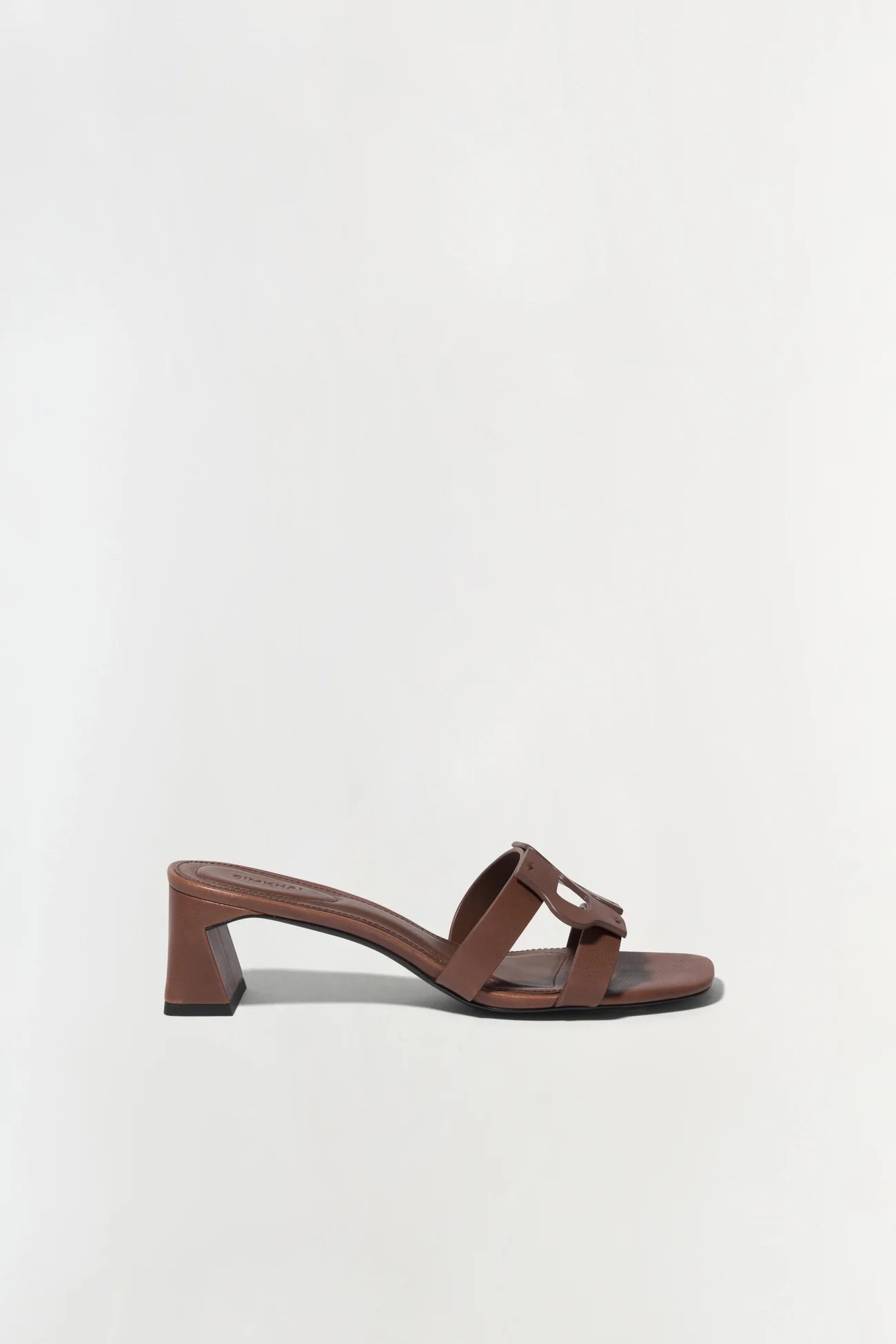 Monogram Block Heel Sandal - Sable by Jonathan Simkhai | 25 South Boutiques