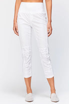 High Waist Jetter - White by XCVI | 25 South Boutiques