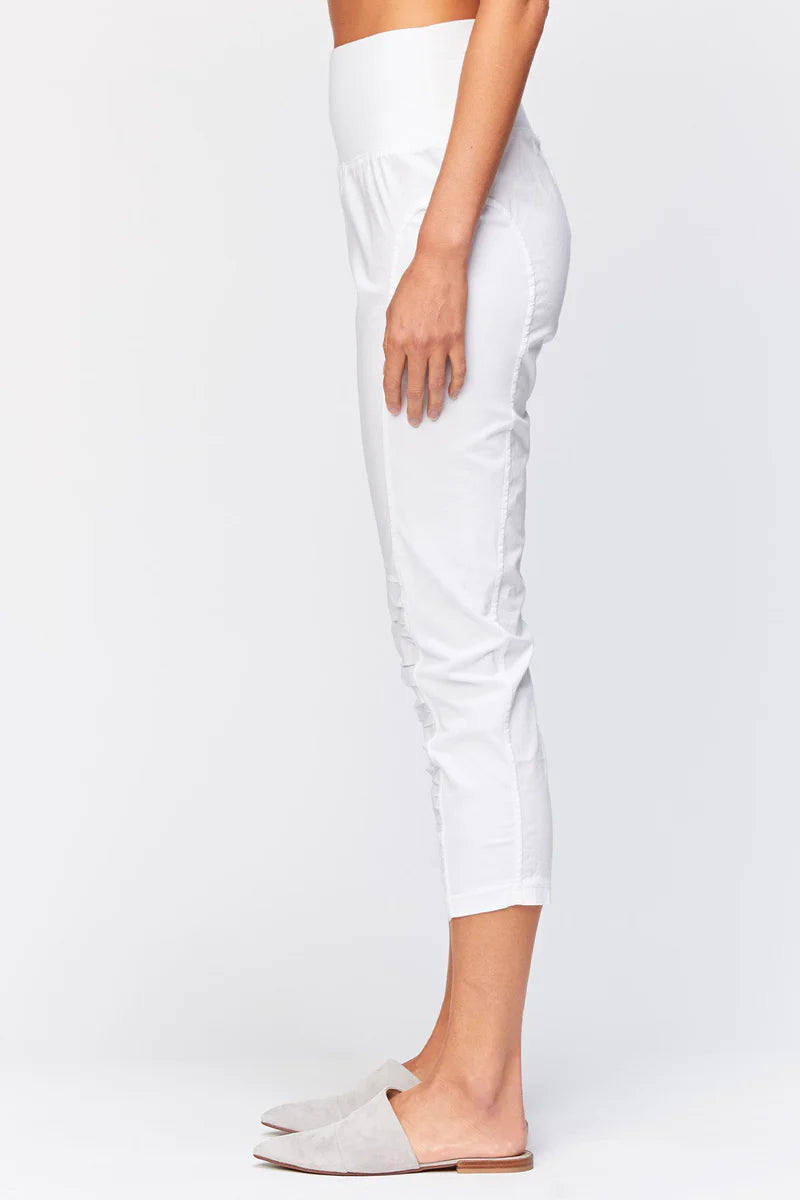 High Waist Jetter - White by XCVI — alternate view