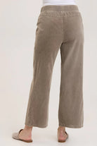Jolene Wide Leg - Distress Wash Java by XCVI — view 3