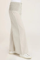 Kaj Wide Leg - Whitecap Pigment by XCVI — alternate view