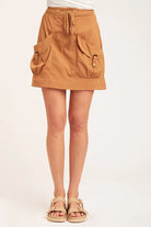 Shirley Mini Skirt - Terra Cotta by XCVI | 25 South Boutiques