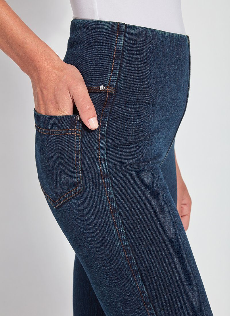 Baby Bootcut Denim - Indigo by Lysse — alternate view