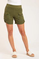 Kylde Shorts - Dark Everglades by XCVI | 25 South Boutiques