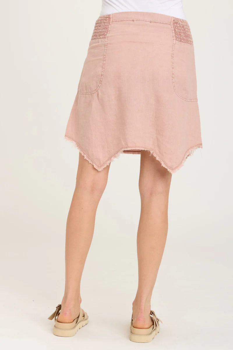 Kimball Skirt - Hydrangea Pigment by XCVI — view 3