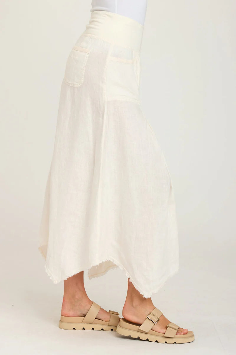 Triste Skirt - Muted Primrose by XCVI — alternate view
