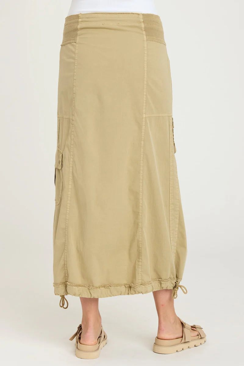 Corintha Bubble Skirt - Linwood Sands Pigment by XCVI — view 3