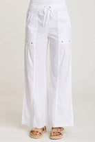 Nisha Wide Leg - White by XCVI | 25 South Boutiques