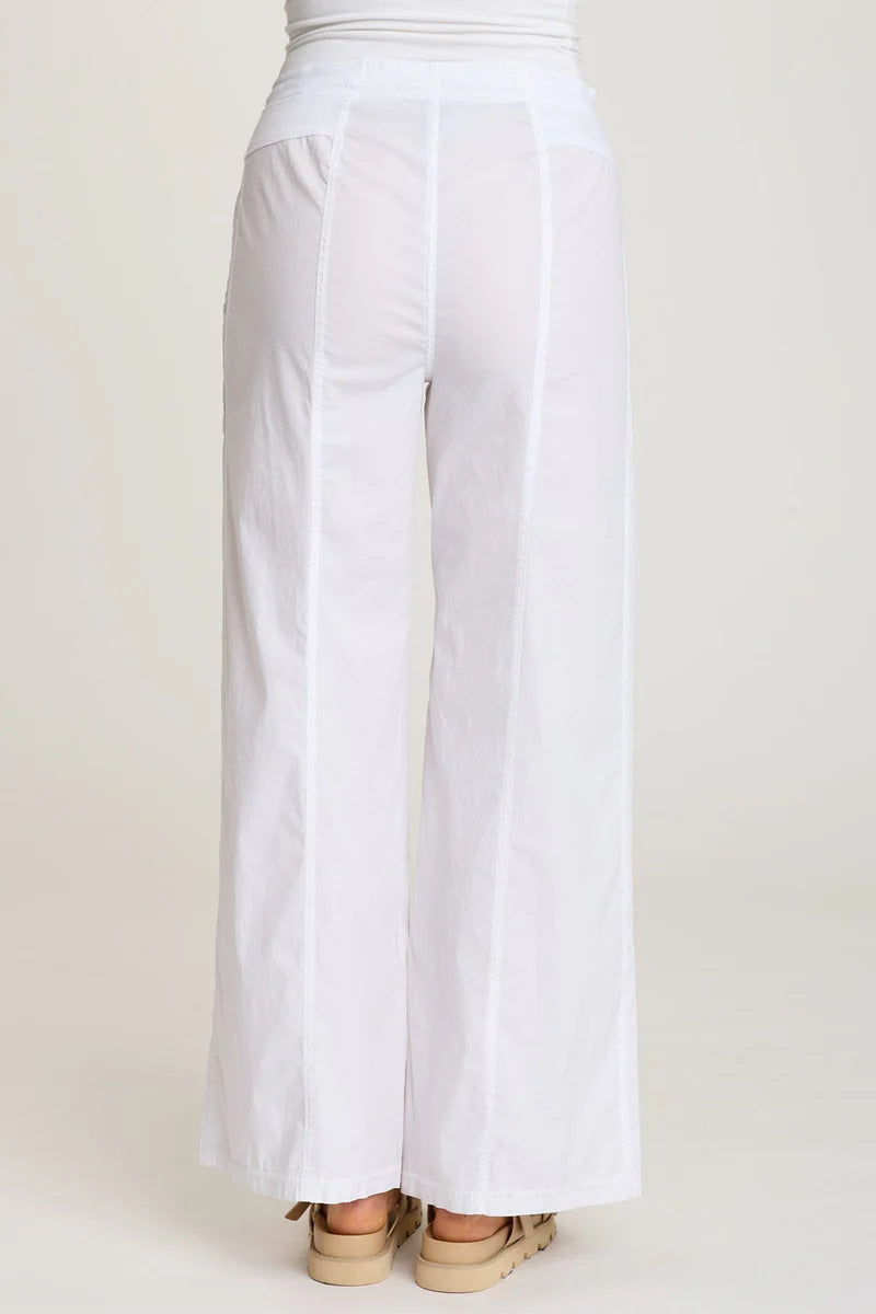 Nisha Wide Leg - White by XCVI — view 3