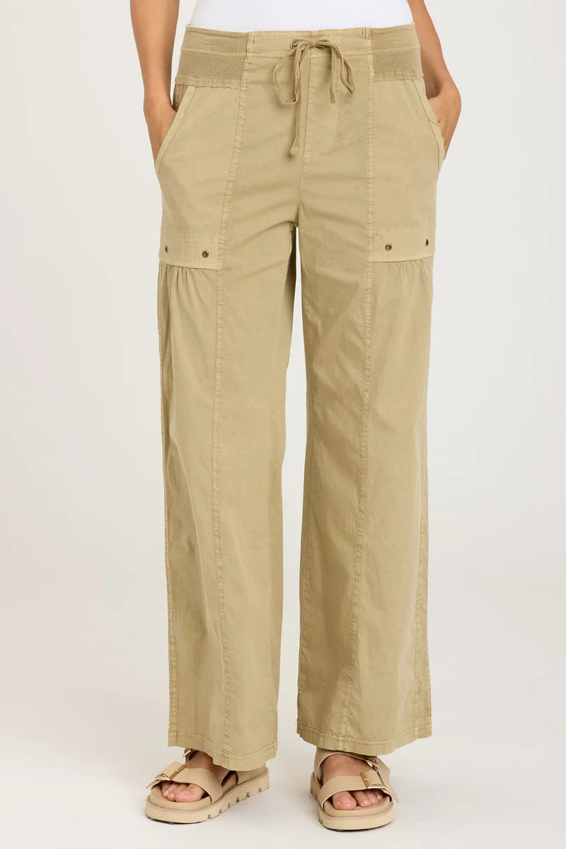 Nisha Wide Leg - Linwood Sand Pigment by XCVI | 25 South Boutiques