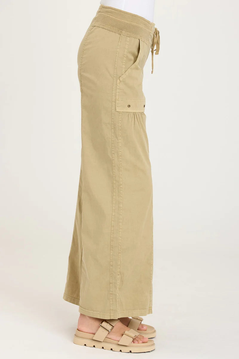 Nisha Wide Leg - Linwood Sand Pigment by XCVI — alternate view
