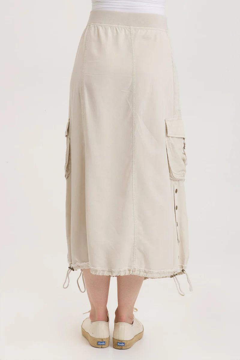 Leslyn Skirt - Klondike Pigment by XCVI — view 3