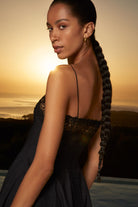 Ornella Short Dress - Black by Charo Ruiz — alternate view