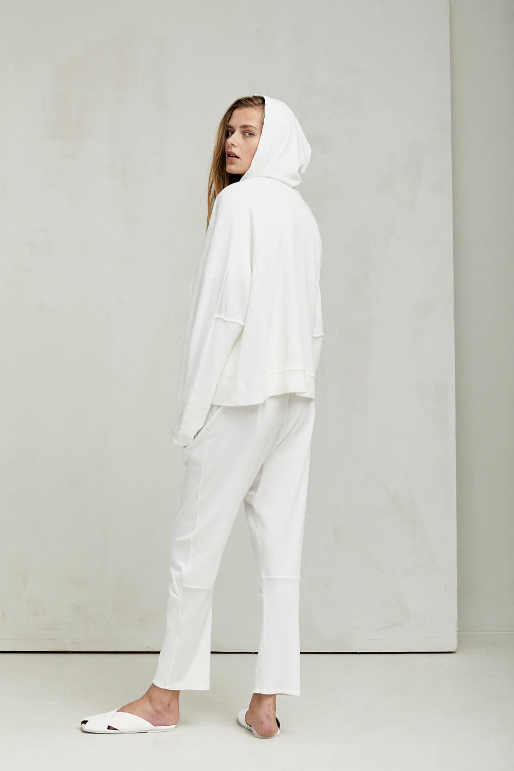 Light Sweat Pants - Natural by Kristensen — view 4