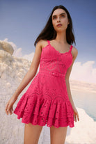 Marianne Short Dress - Fuchsia by Charo Ruiz | 25 South Boutiques
