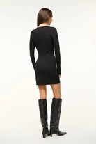Astor Dress - Black by STAUD — view 4
