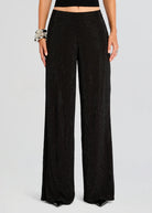 Hasna Hotfix Pant - Black by Retrofête — alternate view