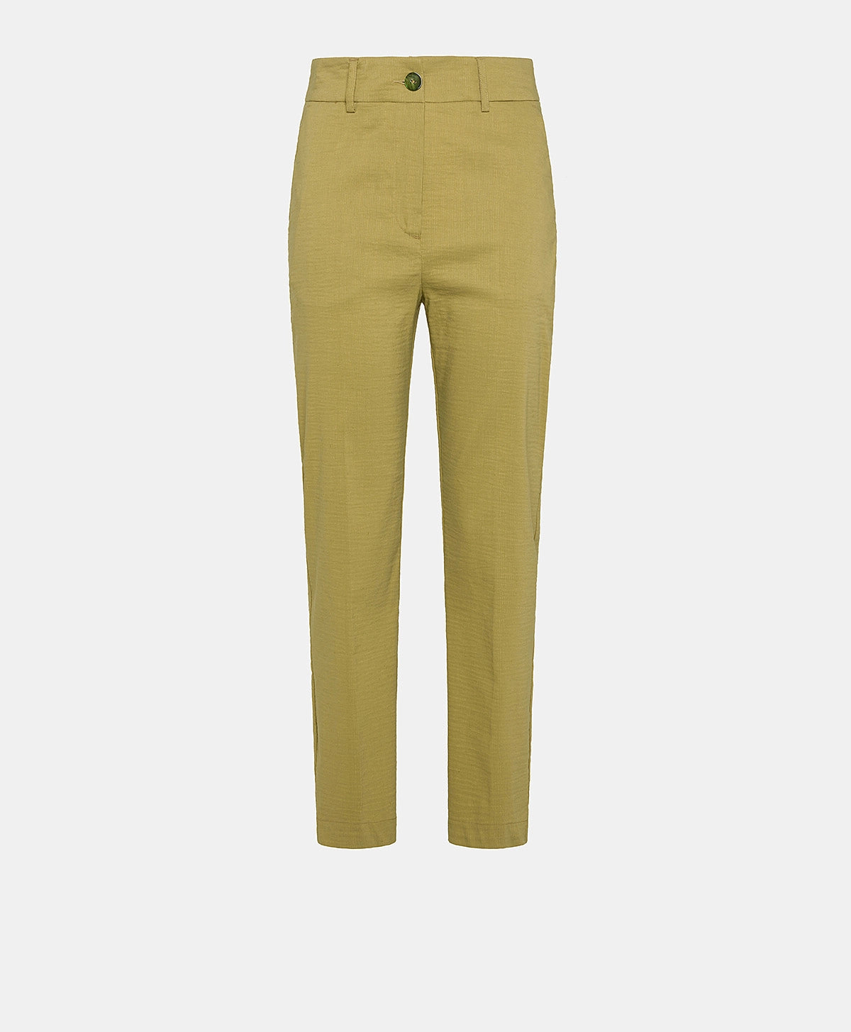 Lyon Cotton Pants - Avocado by Momonì — view 5
