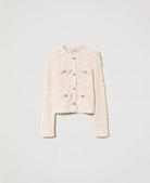 Bouclé Knit Jacket - Cupcake by Twinset — view 6