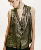 Kiri Top - Dark Gold by Momonì | 25 South Boutiques