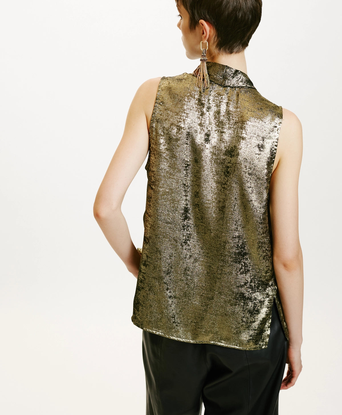 Kiri Top - Dark Gold by Momonì — view 3
