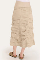 Gored Peasant Skirt - Sand by XCVI — view 3
