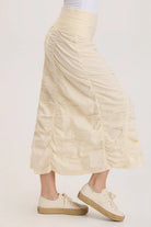 Gored Peasant Skirt - Toasted Almond by XCVI — alternate view