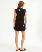 Cromwell Shift Dress - Black Multi by Veronica Beard — view 4