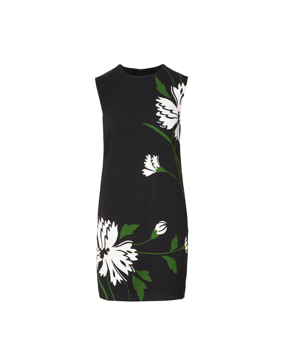 Cromwell Shift Dress - Black Multi by Veronica Beard — view 6