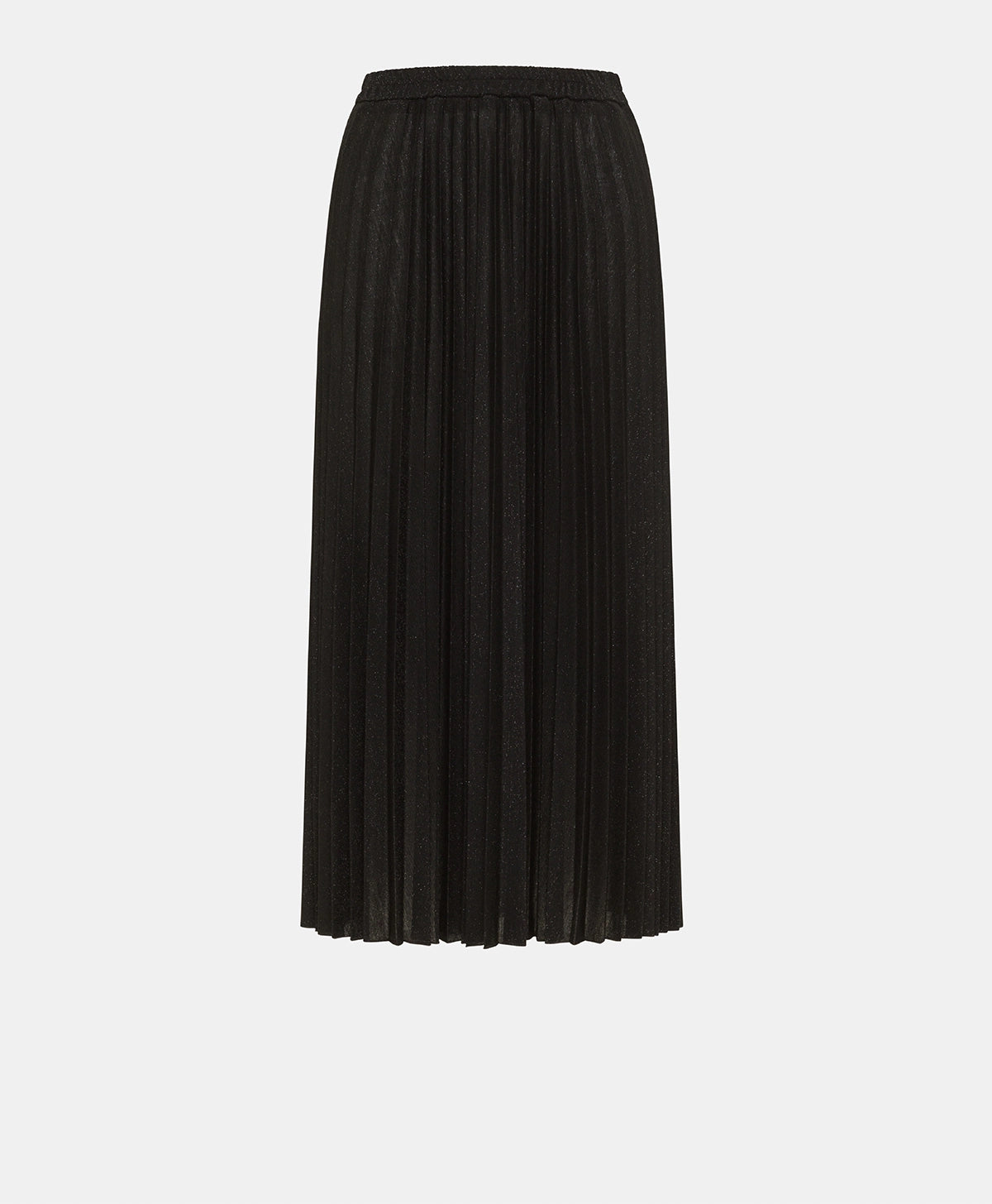 Emi Lurex Skirt - Black by Momonì — view 3