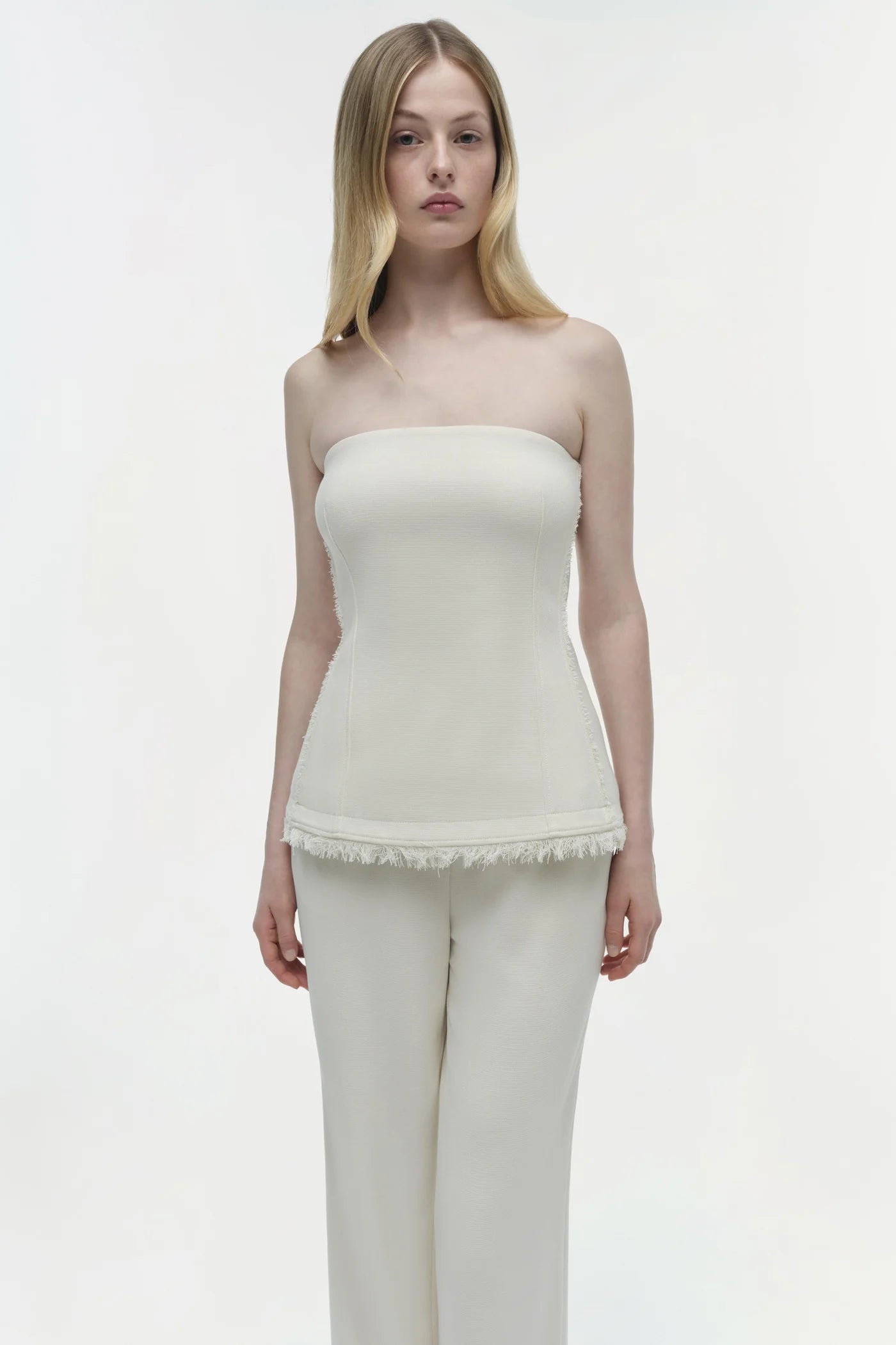 Theodora Bustier Top - Snow by Jonathan Simkhai | 25 South Boutiques