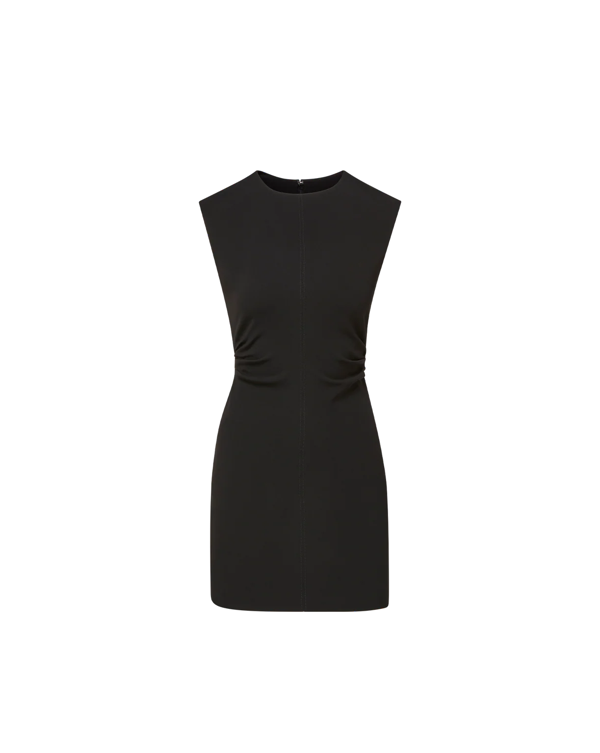 Imara Crepe Mini Dress - Black by Veronica Beard — view 4