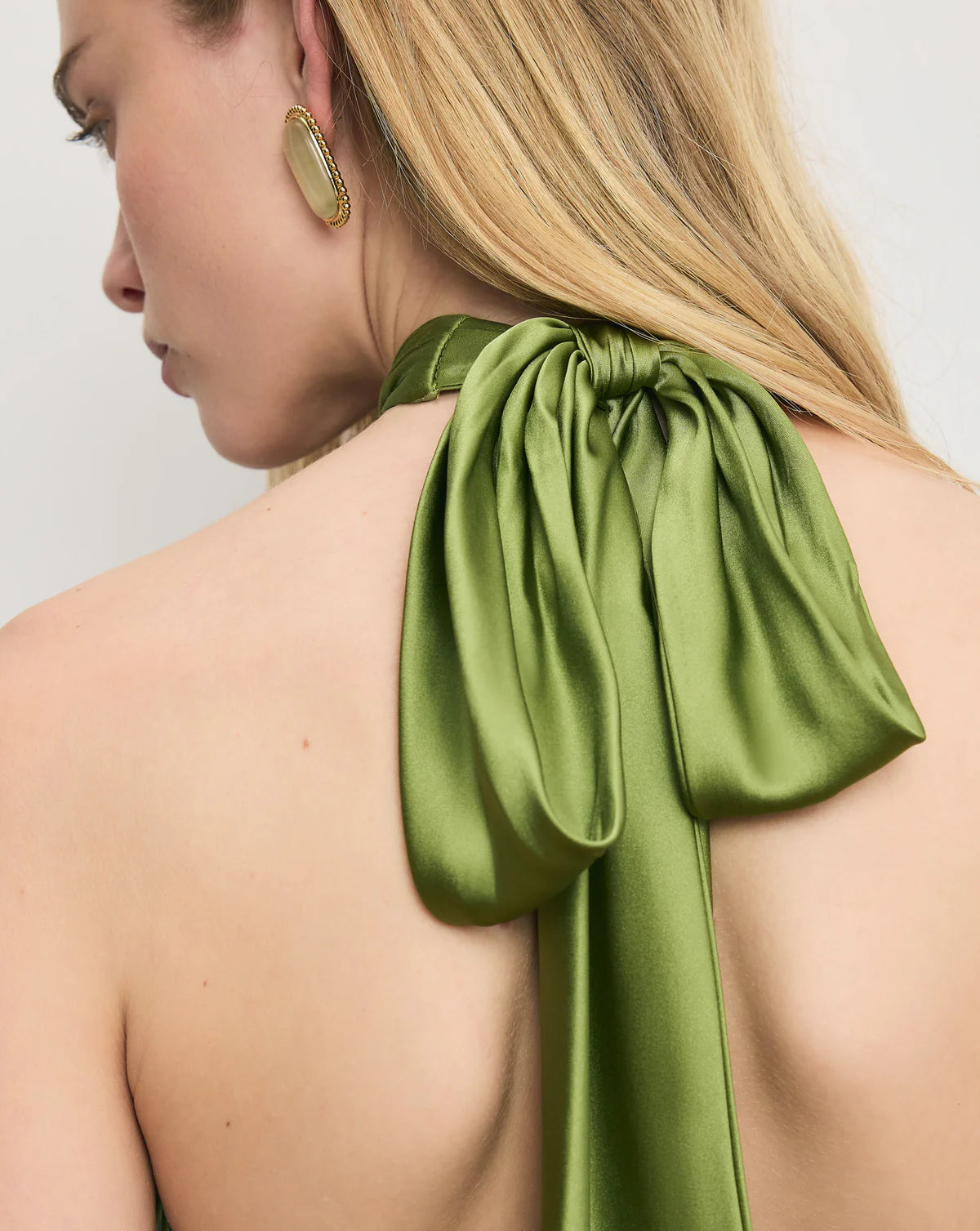 Izaren Halter Maxi Dress - Cactus by Veronica Beard — view 4