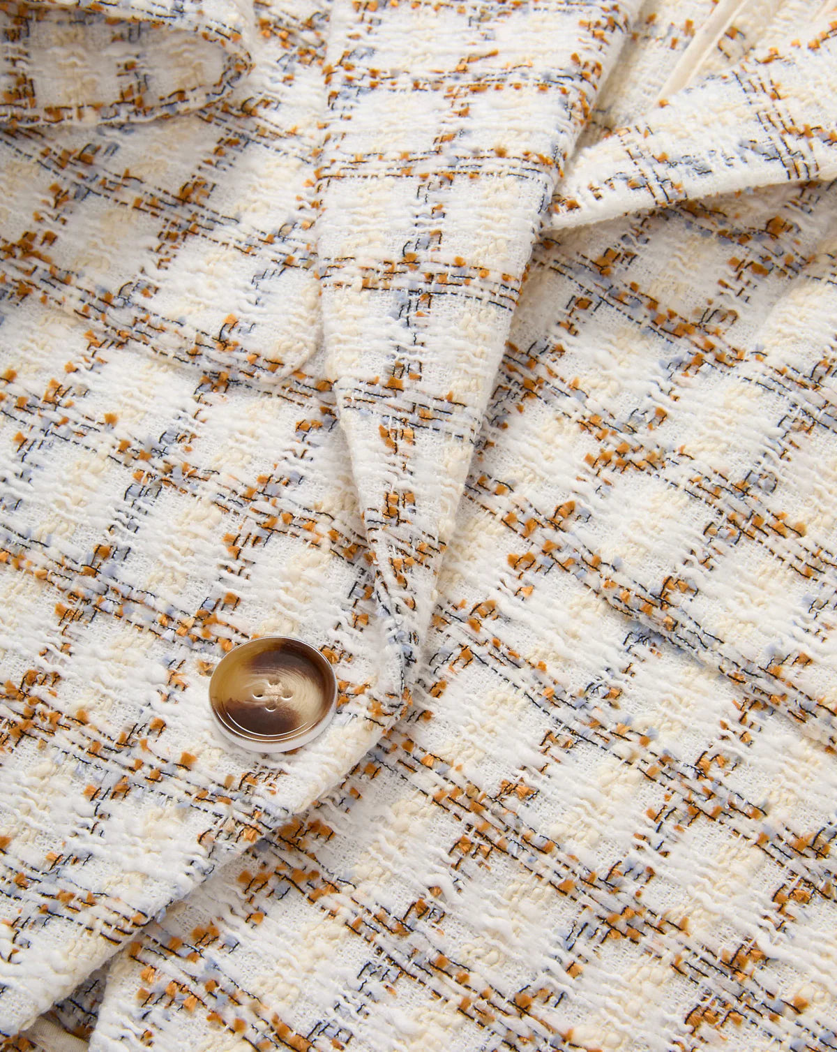 Montenegro Tweed Jacket - Ecru Multi by Veronica Beard — view 3