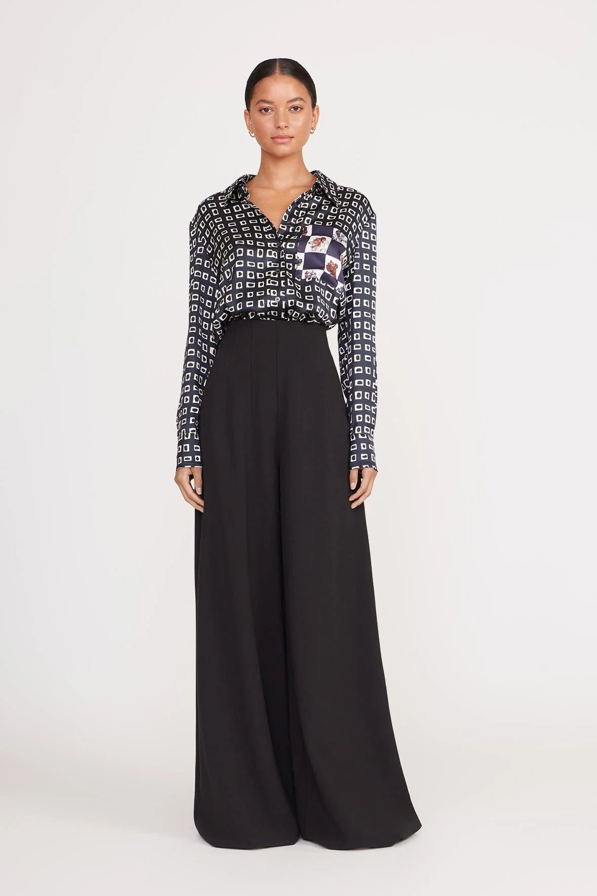 Caleb Pant - Black by STAUD — view 4