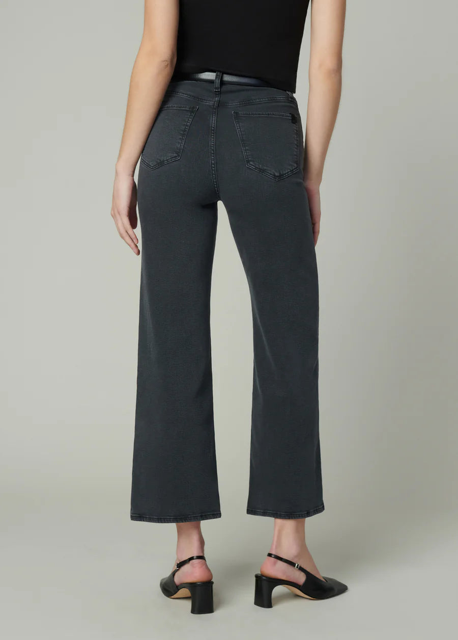The Mia High Rise Wide Leg Ankle - Black Cat by Joe's Jeans — view 5
