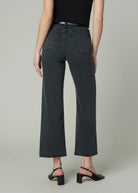 The Mia High Rise Wide Leg Ankle - Black Cat by Joe's Jeans — view 5