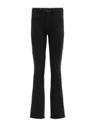 Selma Coated Bootcut Jean - Noir Coated by L'agence — view 5