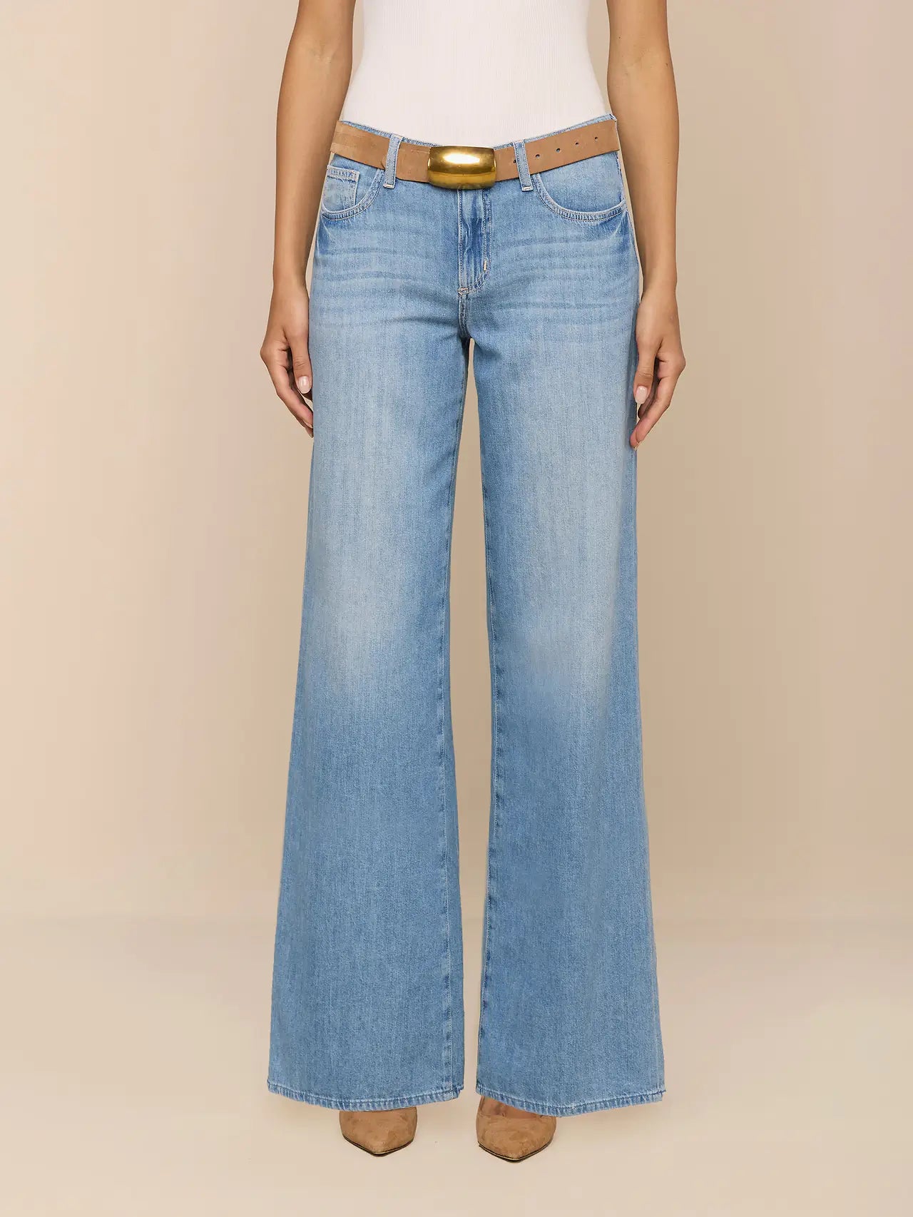 Alicent Wide Leg Jean - Seattle by L'agence — alternate view