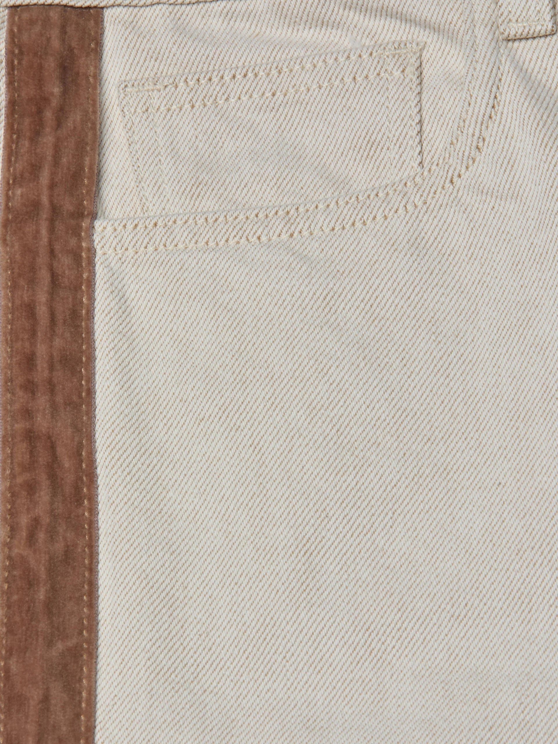 Jones Stovepipe Jean - Desert Tan / Taupe by L'agence — view 5