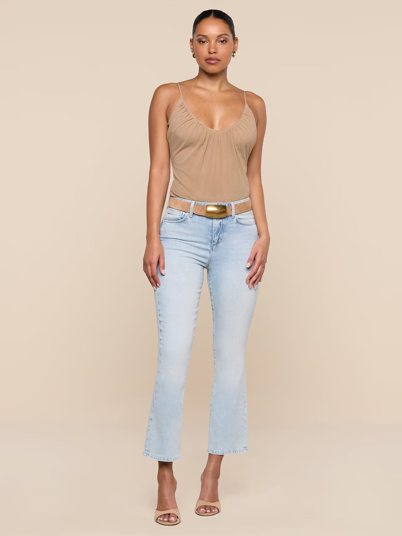 Tati Cropped Micro Boot Jean - Cabo by L'agence | 25 South Boutiques