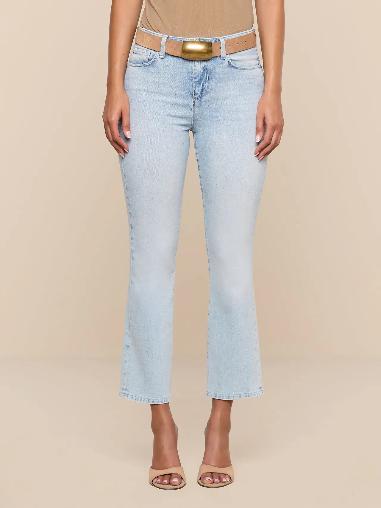 Tati Cropped Micro Boot Jean - Cabo by L'agence — alternate view