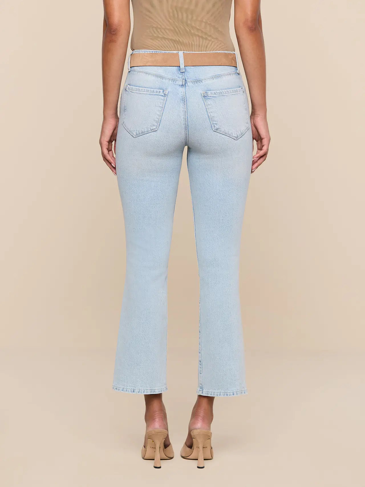 Tati Cropped Micro Boot Jean - Cabo by L'agence — view 5