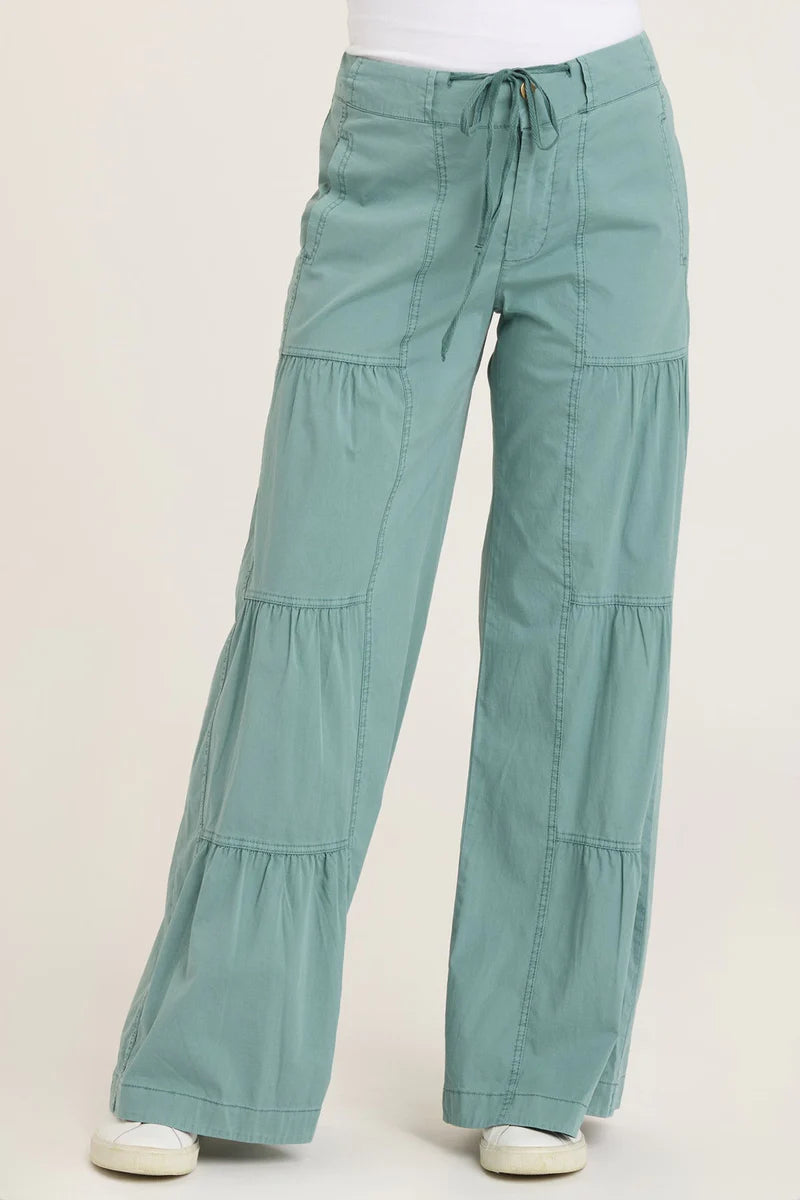 Terraced Wide Leg Pant - Folktale by XCVI | 25 South Boutiques