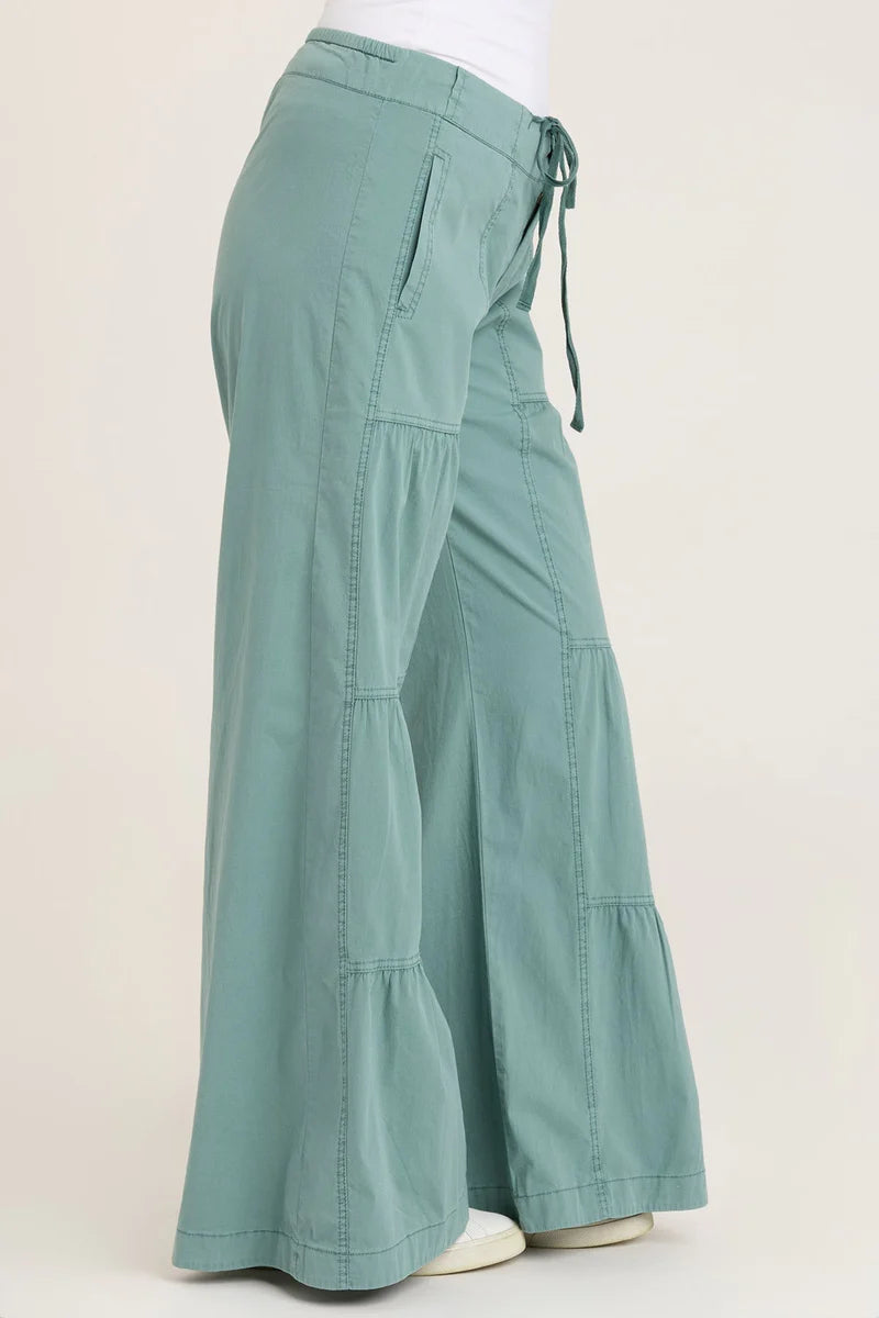 Terraced Wide Leg Pant - Folktale by XCVI — alternate view