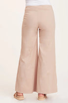 Terraced Wide Leg Pant - Sand by XCVI — view 3