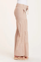Terraced Wide Leg Pant - Sand by XCVI — alternate view