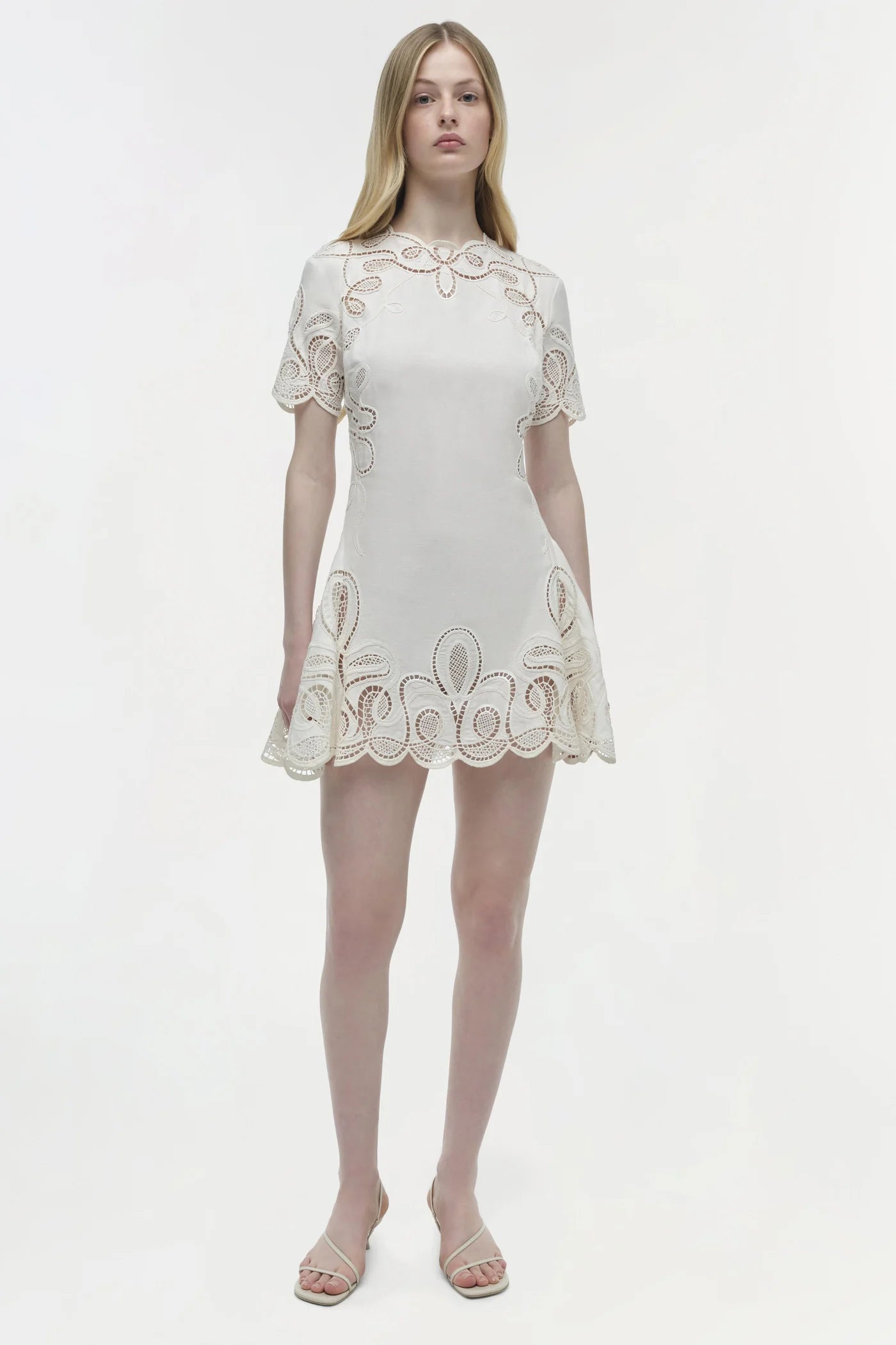 Morrigan Linen Mini Dress - Ivory by Jonathan Simkhai | 25 South Boutiques