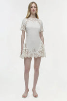 Morrigan Linen Mini Dress - Ivory by Jonathan Simkhai | 25 South Boutiques
