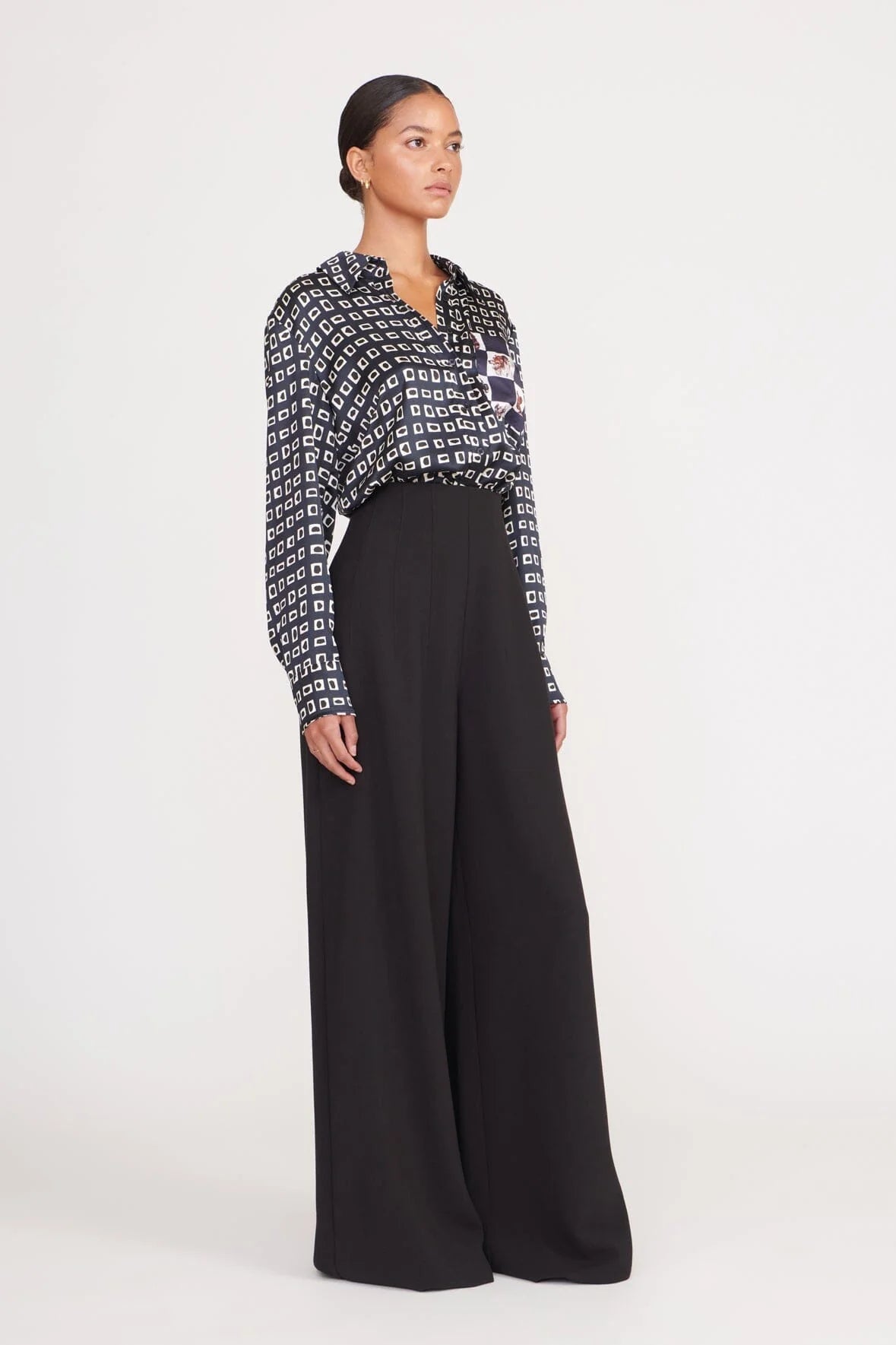 Caleb Pant - Black by STAUD — alternate view